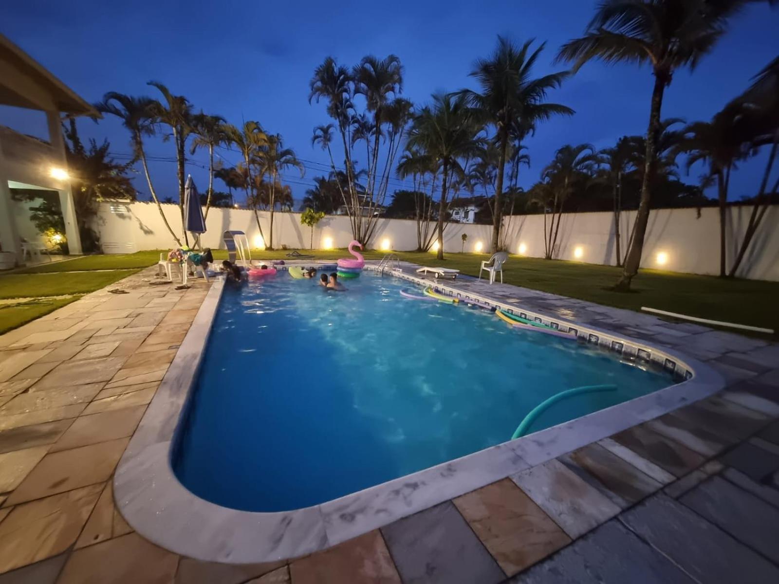 Casa Eventos E Temporada Com 4 Suites, Piscina, Churrasqueira, Wi-Fi, Ar Condicionado - Proximo Praia Mar Casado E Pernambuco - Guaruja - Esterno foto